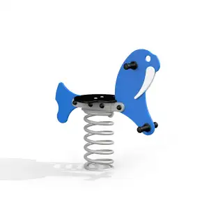 Walross Federwippe - Blau | Kinder ab 2 Jahren