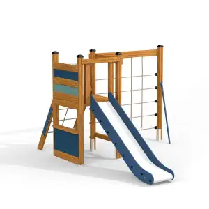 Spielgeräte mit Rutsche - Holz | Kinder ab 3 Jahren