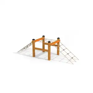 Klatternetz - Lärchenholz | Kinder ab 3 Jahren