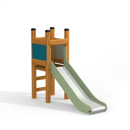 Kleiner Turm mit Rutsche