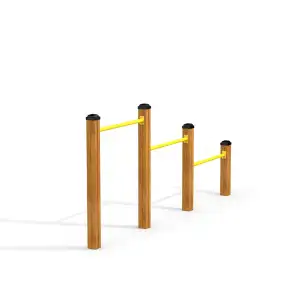 Dreifachen Übungsstangen - Fitness für Spielplatzt