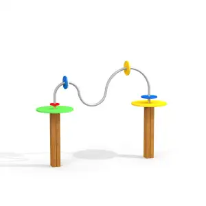 Ringe Spielgerät - Holz | Kinder ab 1 Jahr