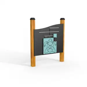 Puzzle Lerntafel für Spielplatz | Kinder +1