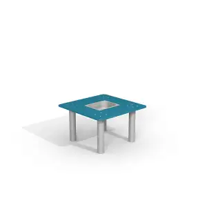 Sand - Wasser Tisch aus Stahl | für Kinder ab 1 Jahr