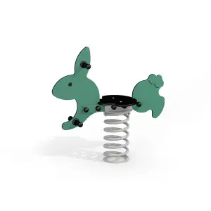 Kaninchen Federwippe - GRÜN | Kinder ab 2 Jahren